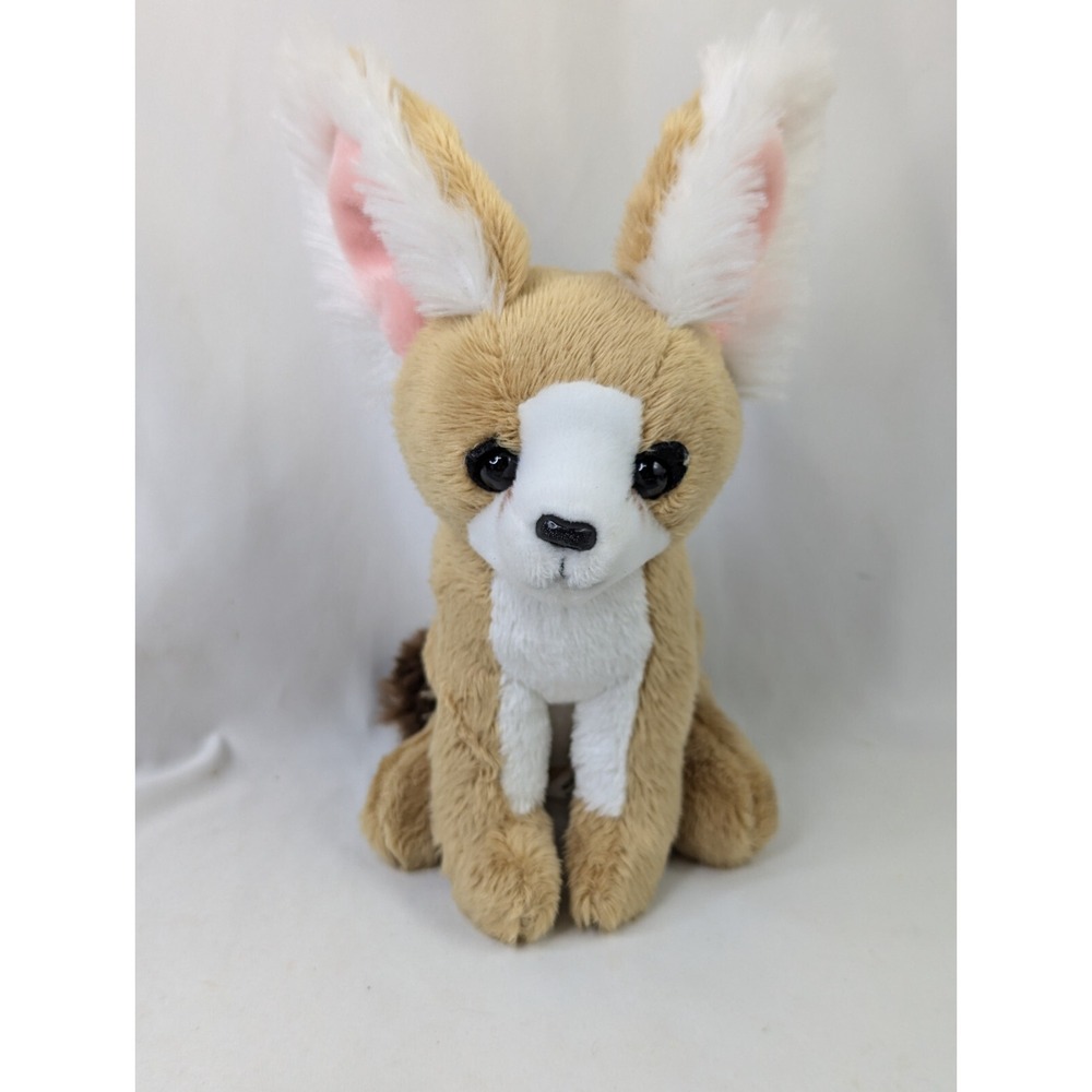 Wildlife Artists Fennec Fox Plush 8 Inch Tan Stuffed Animal Toy